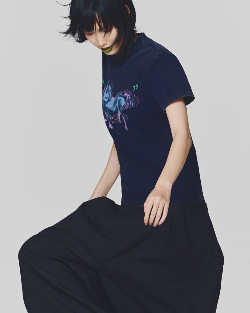 DEEP NAVY ALPHA HORSE TEE