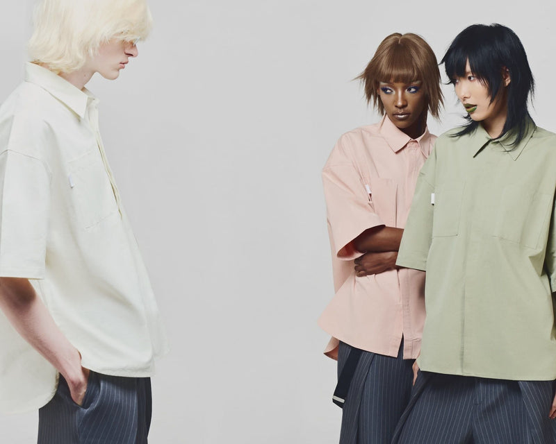 BLUSH OFF DUTY BOXY SHIRT