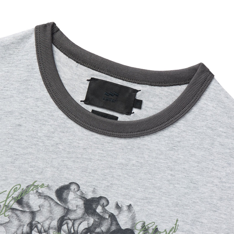 FADED HORSES TEE