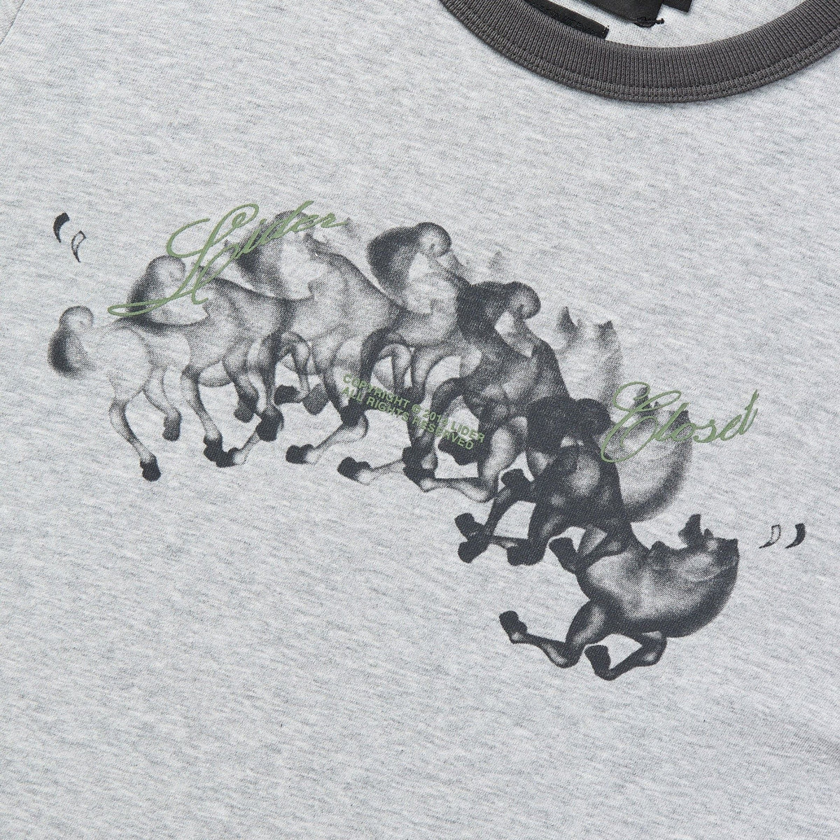 FADED HORSES TEE
