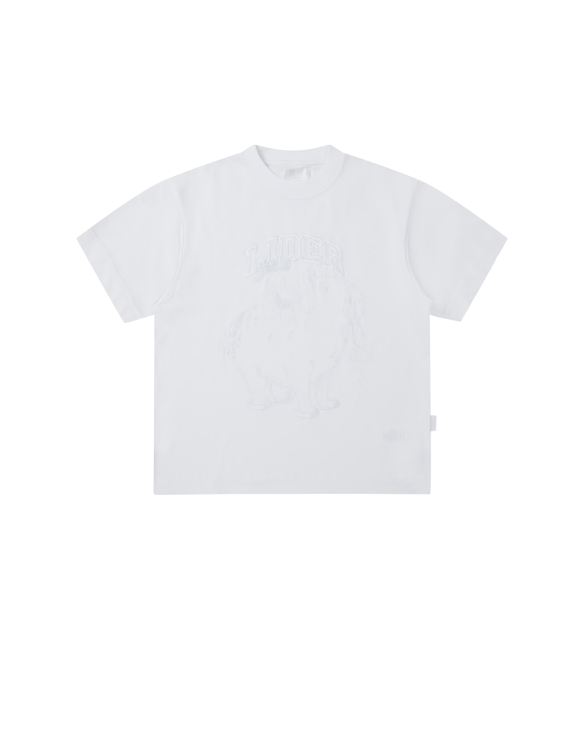 STITCH WHITE CAPYNOMNOM TEE
