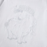 STITCH WHITE CAPYNOMNOM TEE