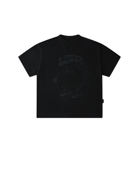 STITCH BLACK CAPYNOMNOM TEE