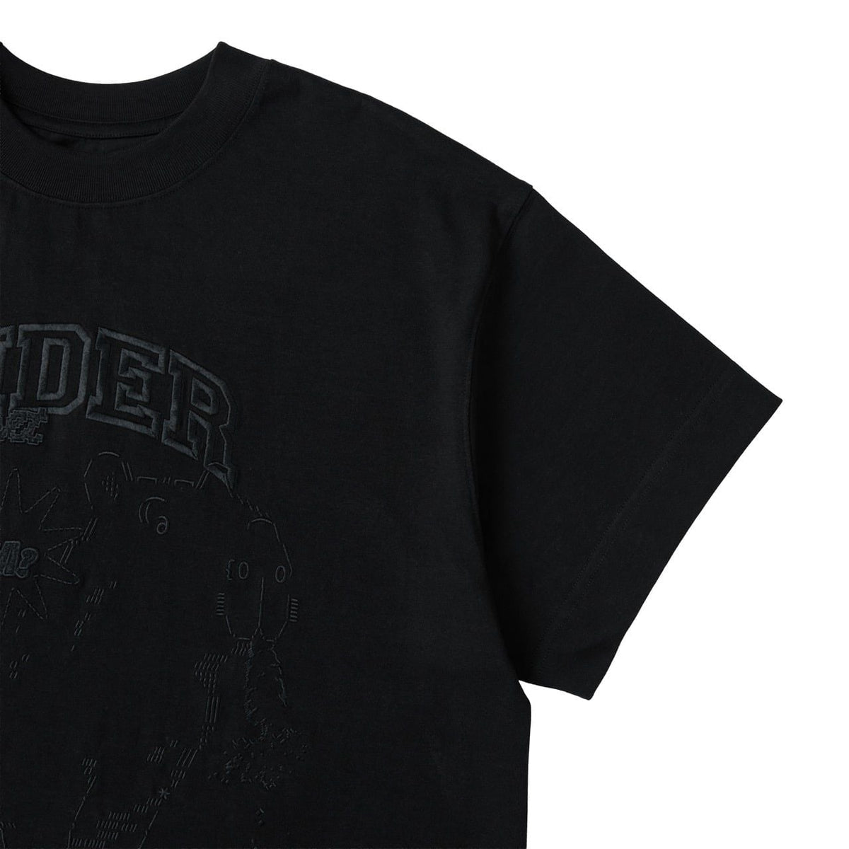 STITCH BLACK CAPYNOMNOM TEE