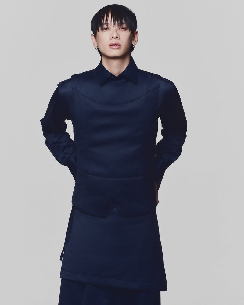 SKINSHIP GILET SHIRT