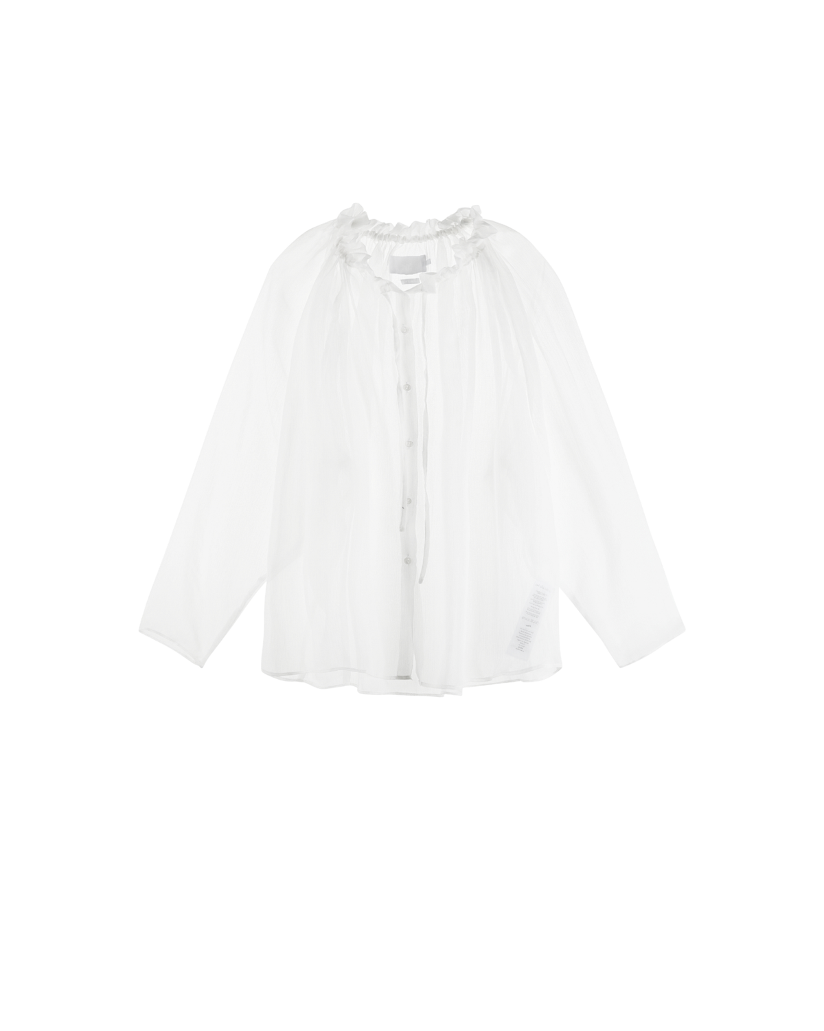 WHITE AIR SEE-THRU SHIRT