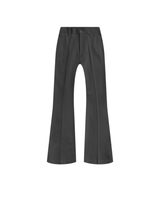 DARK GREY FLARE LINE TROUSERS