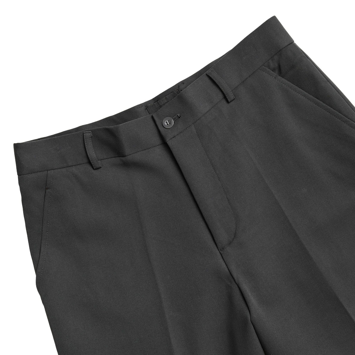 DARK GREY FLARE LINE TROUSERS