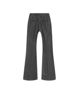 DARK GREY FLARE LINE TROUSERS