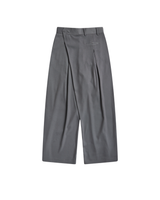 GRAY OFF-DUTY TROUSERS