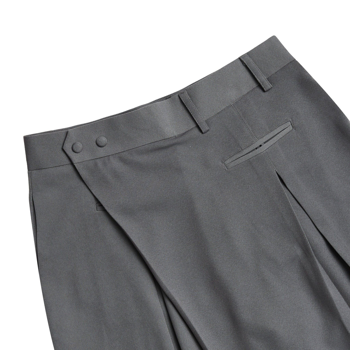GRAY OFF-DUTY TROUSERS