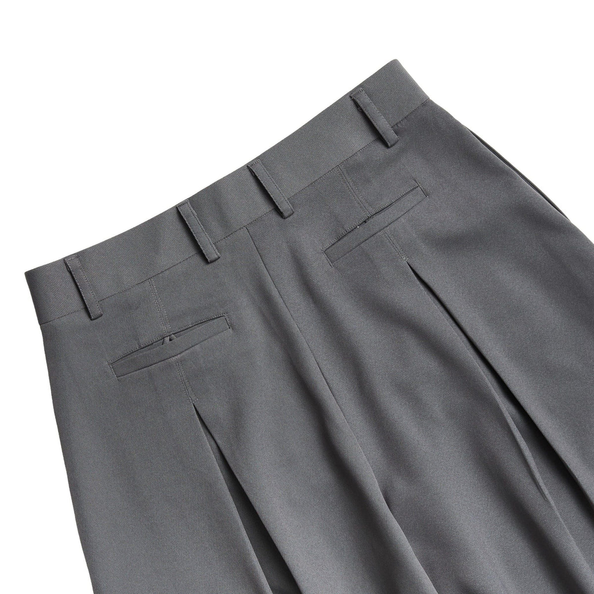 GRAY OFF-DUTY TROUSERS