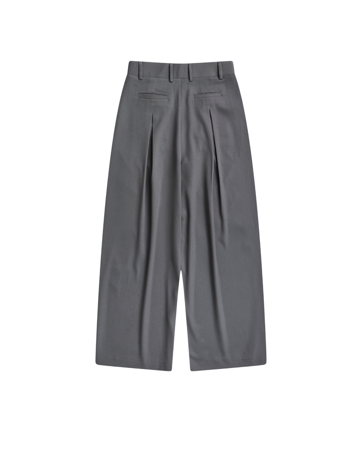 GRAY OFF-DUTY TROUSERS