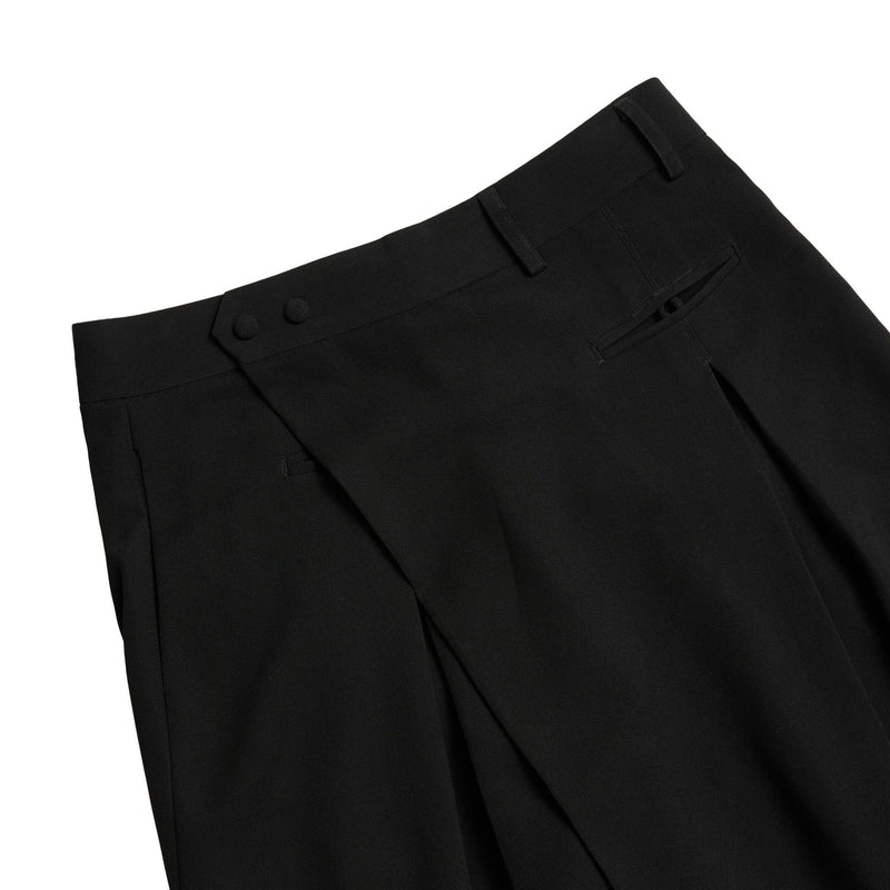 BLACK OFF-DUTY TROUSERS