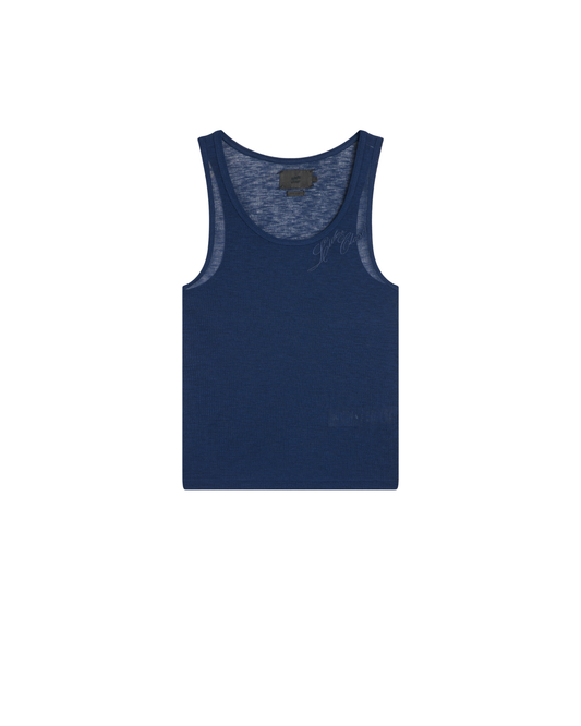 NAVY AIRY CLOSET TANK TOP