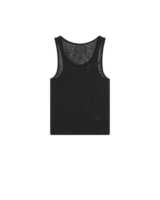 BLACK AIRY CLOSET TANK TOP