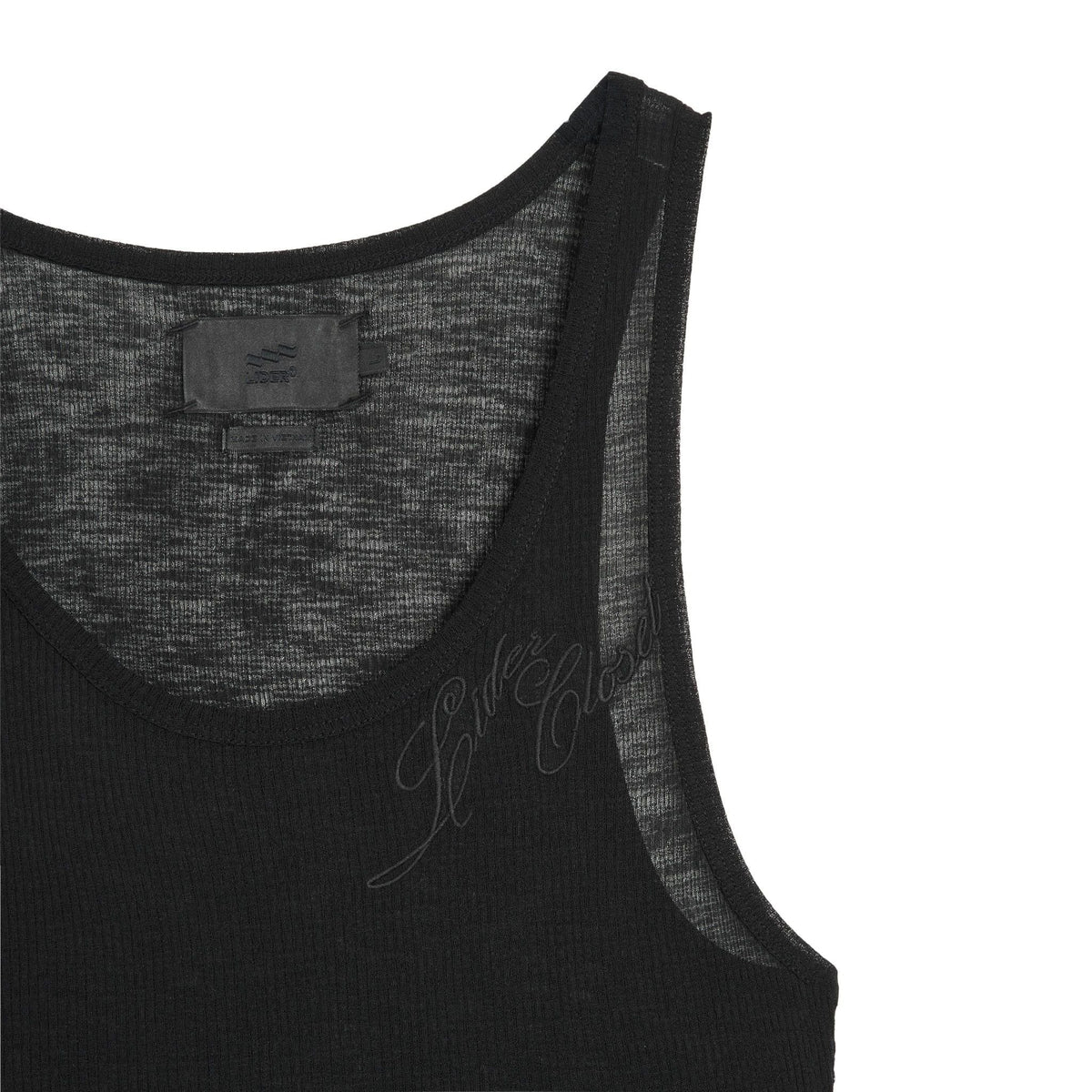BLACK AIRY CLOSET TANK TOP