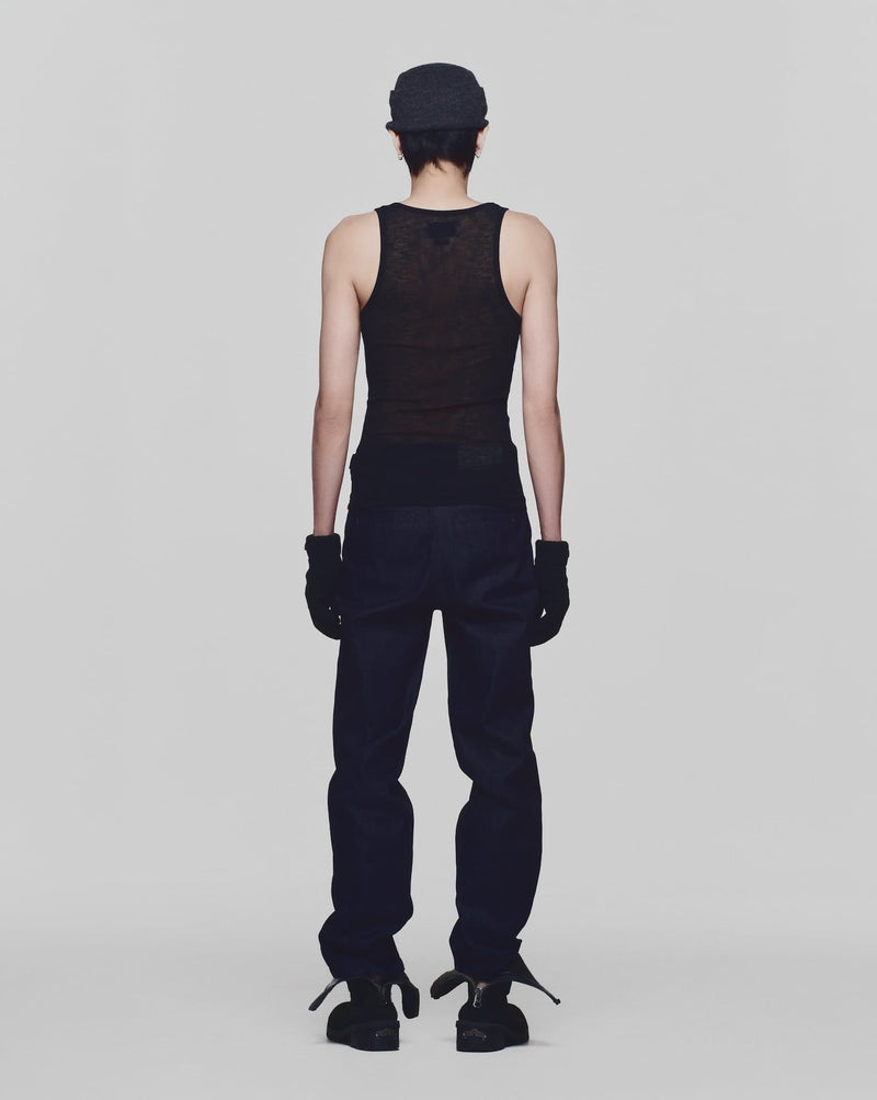 BLACK AIRY CLOSET TANK TOP