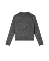 DARK GREY MAISON HENLEY POLO SHIRT