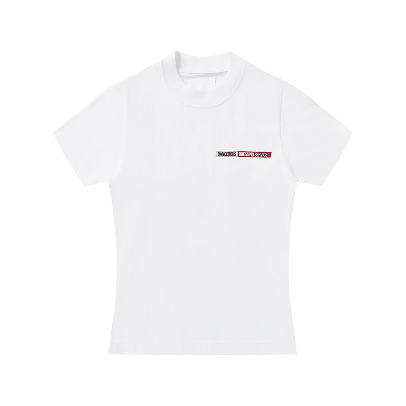WHITE DRESSING SERVICE TEE