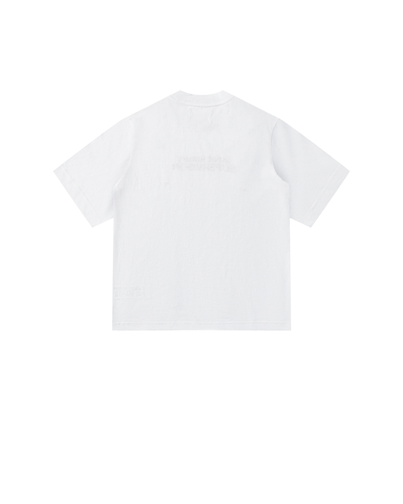 WHITE QUIET LUXURY TEE