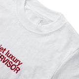 WHITE QUIET LUXURY TEE