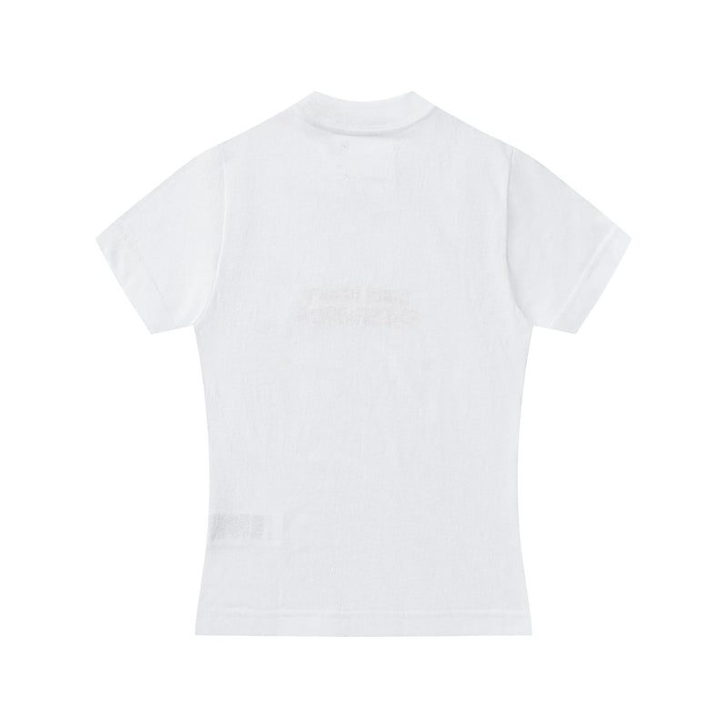 WHITE QUIET LUXURY TEE