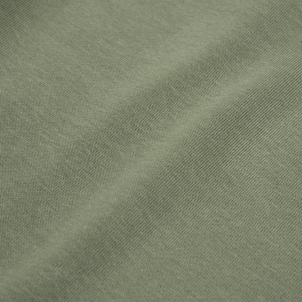 GREEN CB WII SINGLE PLEAT BCI COTTON SHORTS