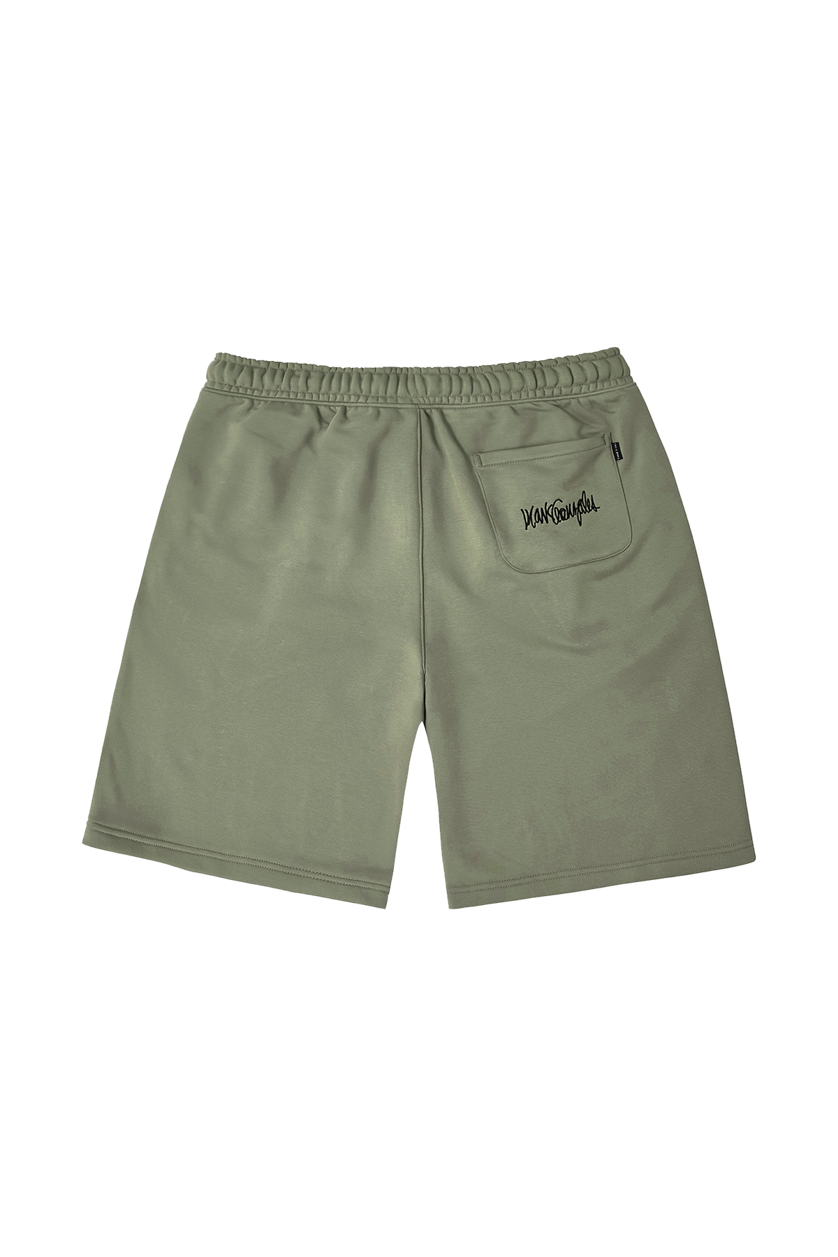 GREEN CB WII SINGLE PLEAT BCI COTTON SHORTS