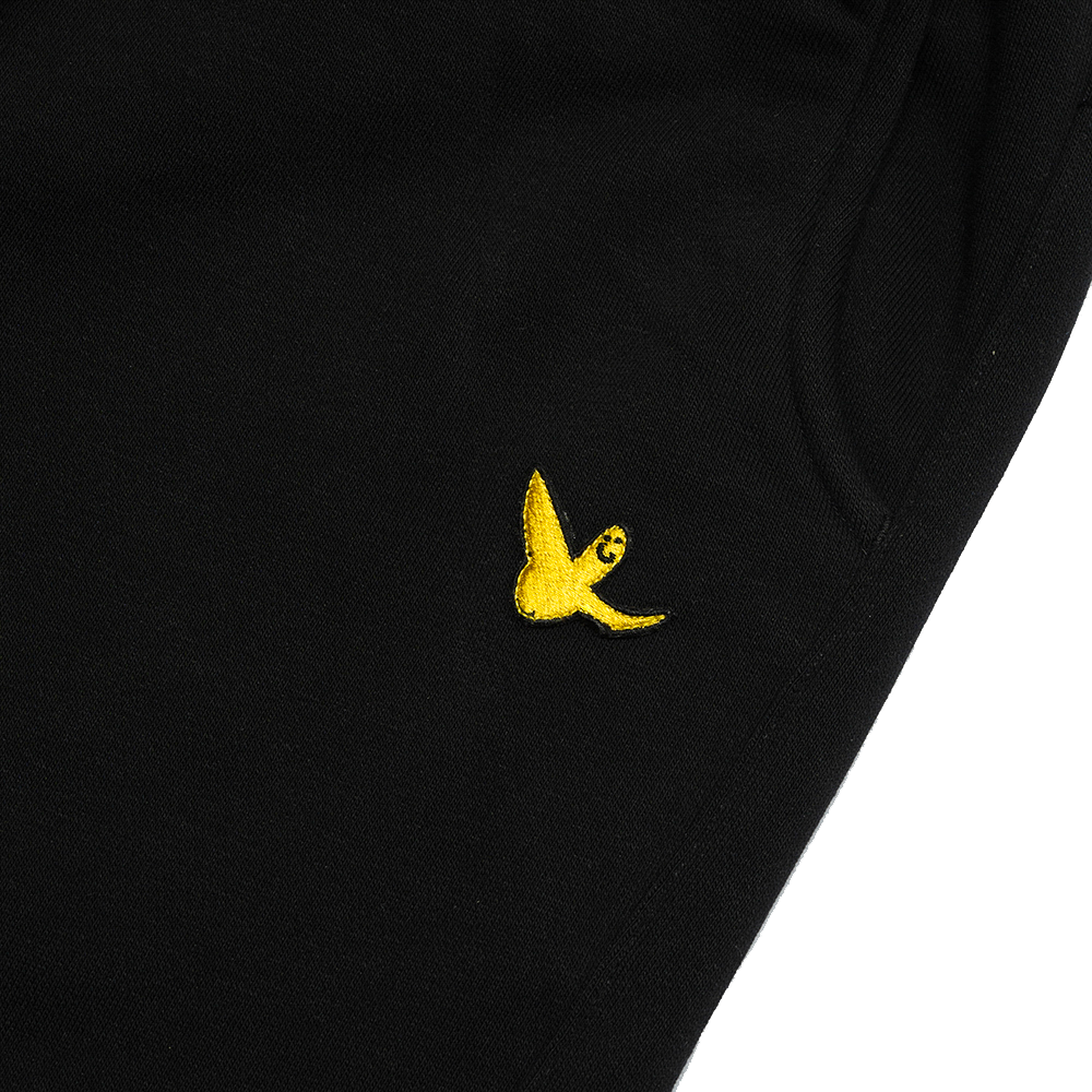 BLACK WII SINGLE PLEAT BCI COTTON SHORTS