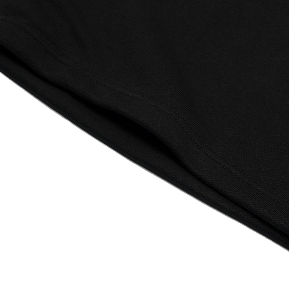 BLACK WII SINGLE PLEAT BCI COTTON SHORTS