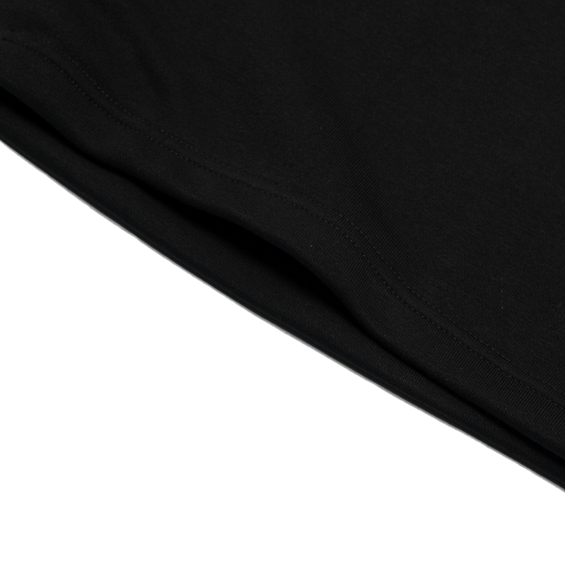 BLACK WII SINGLE PLEAT BCI COTTON SHORTS