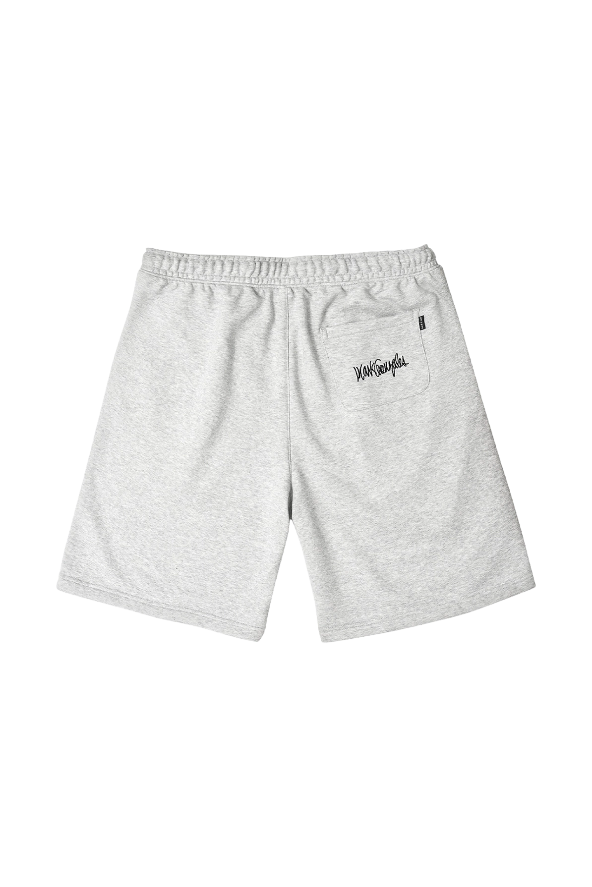 HEATHER GRAY WII SINGLE PLEAT BCI COTTON SHORTS