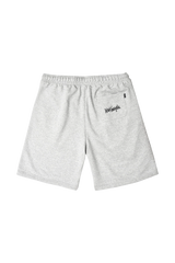 HEATHER GRAY WII SINGLE PLEAT BCI COTTON SHORTS