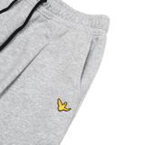HEATHER GRAY WII SINGLE PLEAT BCI COTTON SHORTS