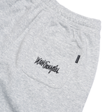 HEATHER GRAY WII SINGLE PLEAT BCI COTTON SHORTS