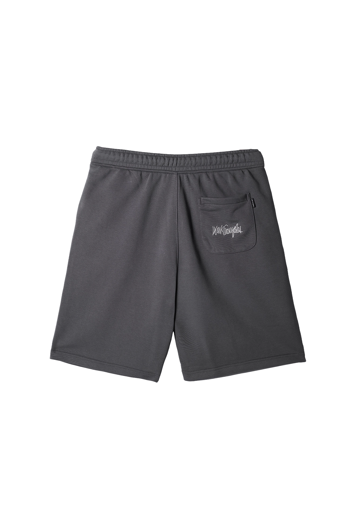 DARK GRAY WII SINGLE PLEAT BCI COTTON SHORTS