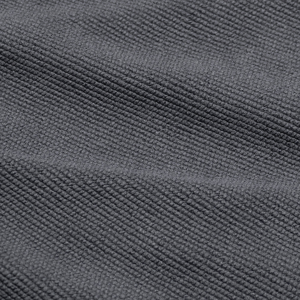 DARK GRAY WII SINGLE PLEAT BCI COTTON SHORTS