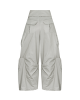 GRAY GLEAMURE PARACHUTE PANTS