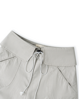 GRAY GLEAMURE PARACHUTE PANTS
