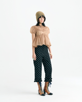BROWN BALEINE TOP