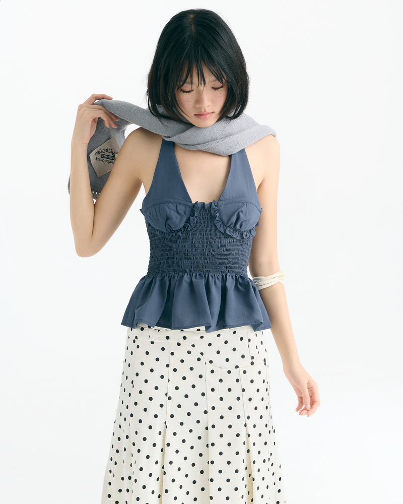 MEDUSE HALTER TOP