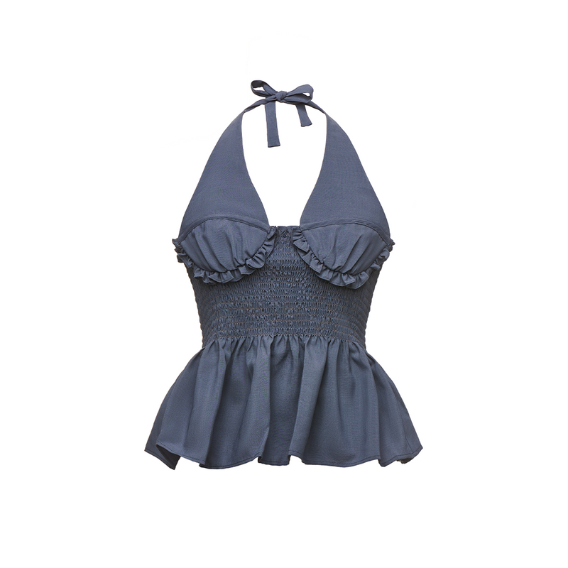 MEDUSE HALTER TOP