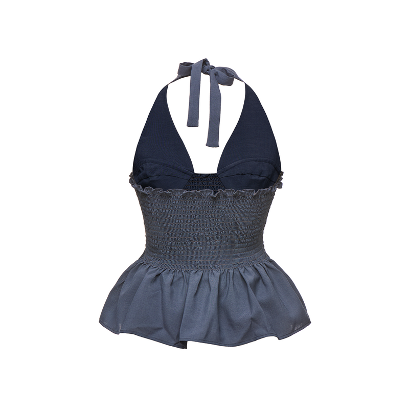 MEDUSE HALTER TOP
