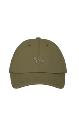 KHAKI ANGEL EMBROIDERY COTTON WII CAP