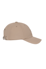 DARK BEIGE ANGEL EMBROIDERY COTTON WII CAP