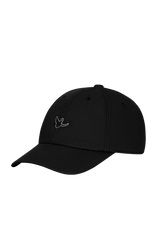 BLACK ANGEL EMBROIDERY COTTON WII CAP