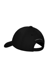 BLACK ANGEL EMBROIDERY COTTON WII CAP