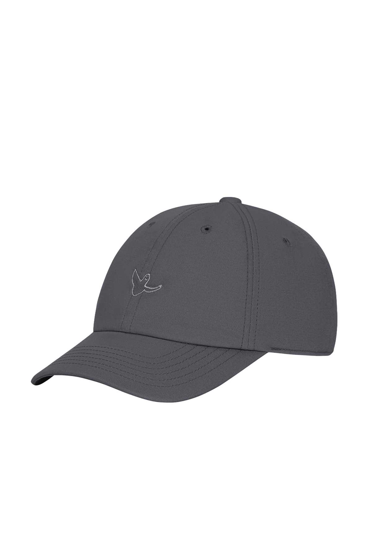 GRAY ANGEL EMBROIDERY COTTON WII CAP