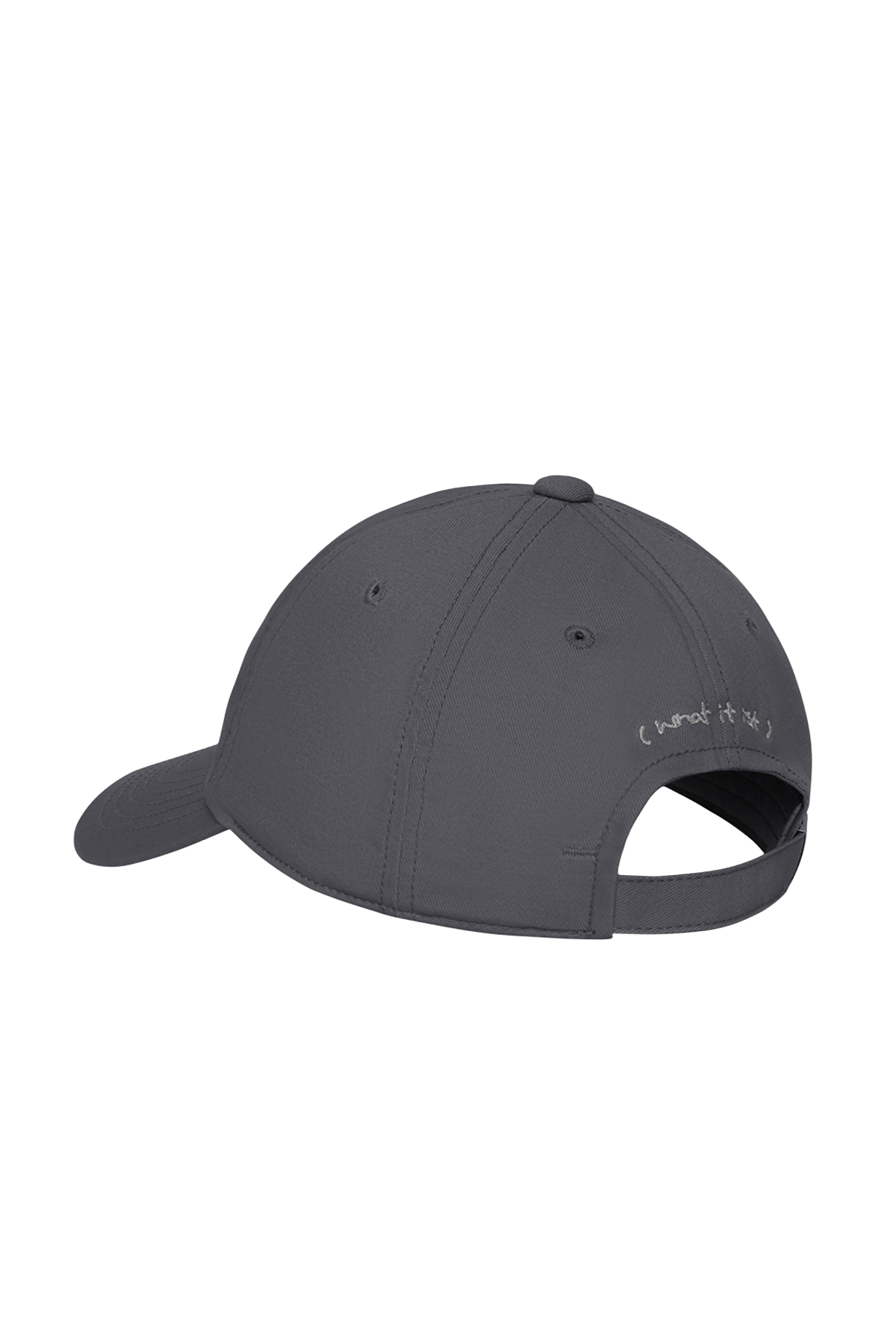 GRAY ANGEL EMBROIDERY COTTON WII CAP